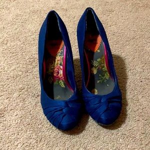 Sapphire blue Rocket Dog heels